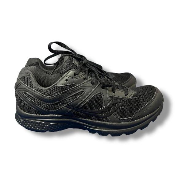 Saucony Grid Cohesion 11 Women’s Running Shoes Black S10420-4 Size US 7.5 EU - Picture 1 of 7
